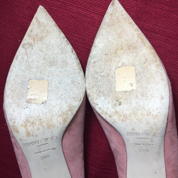 Love 100 Suede Pumps by Jimmy Choo - Picture 5 of 8